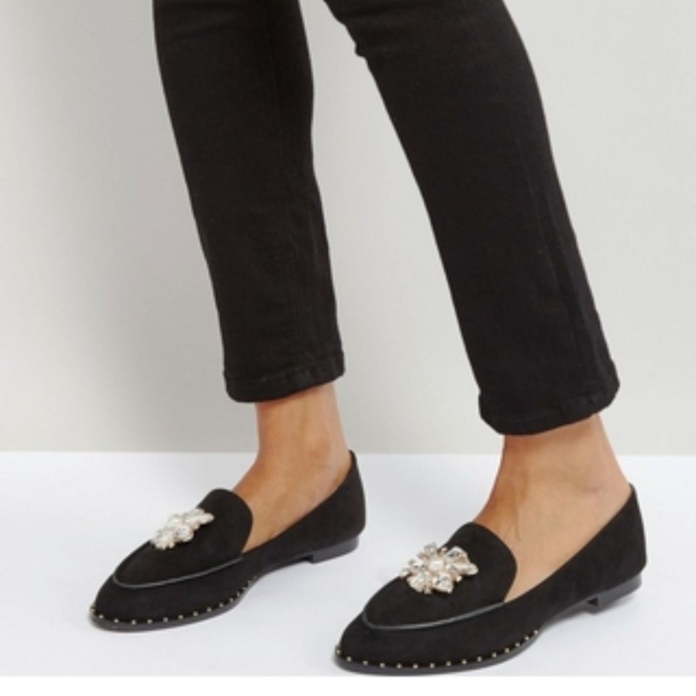 HOST PICK Ladies embellished loafer Ballet - Picture 2 of 7